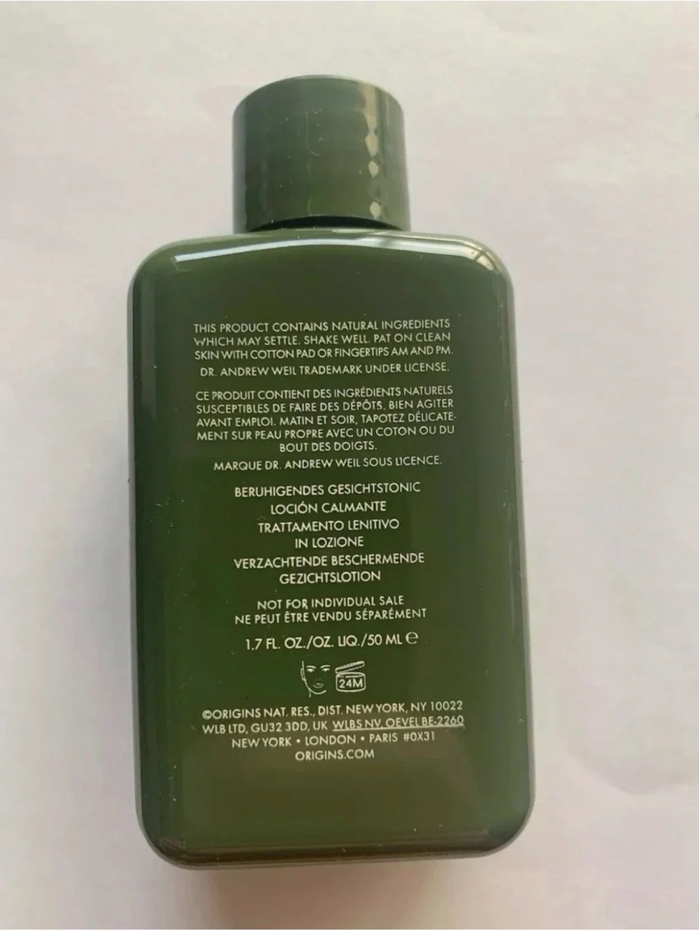 Origins Mega-Mushroom Skin Relief Lotion 1.7 oz Checks & Balances Face Wash 1 oz